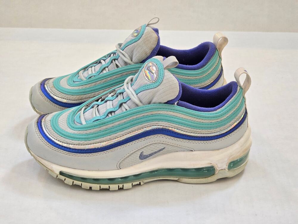 Nike Air Max 97 Aura Sapphire Aurora GS Size 6Y CT1965-400